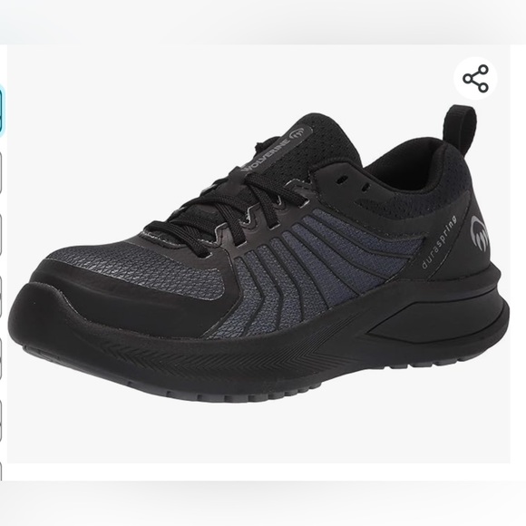 Wolverine Shoes - Wolverine Womens Bolt DuraShocks Work Construction Shoes.  Black. Size 8…
